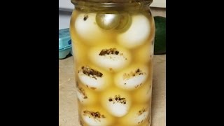 How to make Spicy Pickled Eggs [upl. by Ellirehs]