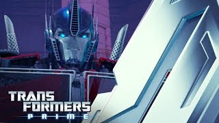 Transformers Prime Season 2  Optimus New Star Saber Official Clip  Transformers Official [upl. by Marlow555]