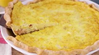 Quiche Lorraine  Betty Crocker Recipe [upl. by Ahsienak173]