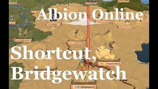 Albion Online  Caerleon to Bridgewatch fast almost safely [upl. by Agiaf]