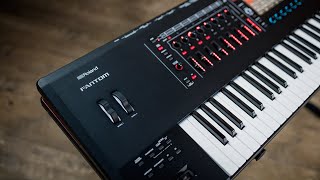 Roland Fantom Workstation Keyboard  Overview and Demonstration [upl. by Teerell]