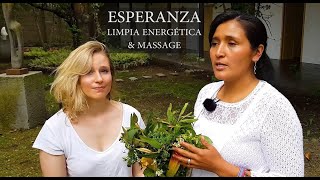 ESPERANZA  ASMR LIMPIA ESPIRITUAL  SPIRITUAL CLEANSING Pembersihan Cuenca Indian barber [upl. by Ellehcor598]