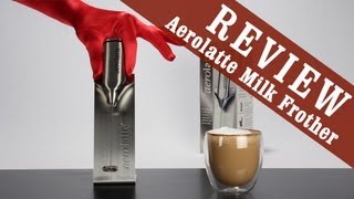 Aerolatte Milk Frother  Exclusive Review [upl. by Attirehs]