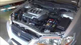 How to Replace a Radiator on a 19982002 Honda Accord V6 6th gen [upl. by Ridley]