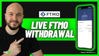 WITHDRAWAL from FTMO LIVE FUNDED ACCOUNT [upl. by Rotce580]