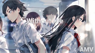 AMV  Without Me 《Anime Mix》 Remix [upl. by Guendolen]