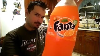 Fanta Orange Soda Review [upl. by Cinda]