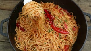 Спагетти Арабьята  Best Spaghetti Arrabiata Arrabbiata recipe  Как приготовить пасту Арабьята [upl. by Iidnarb22]