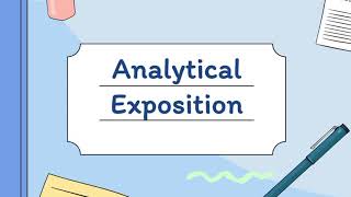 Analytical Exposition [upl. by Avram]