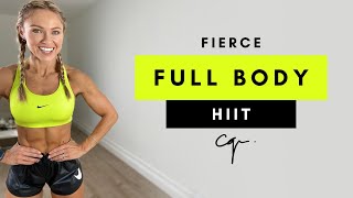 30 Min FIERCE FULL BODY HIIT WORKOUT at Home  No Repeat [upl. by Breed]