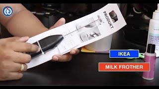 IKEA MILK FROTHER Review amp Battery Installation [upl. by Nisaj]