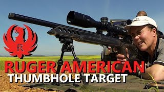 RUGER American Thumbhole target mini PRSELR series [upl. by Ressay]