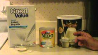 Differences in Powdered Milk [upl. by Monie977]