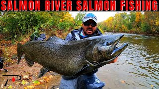 Salmon Fishing New Yorks World Famous Salmon River [upl. by Flavian792]