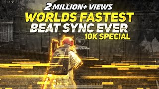 10K Subscribers Special  Worlds Fastest Beat Sync Montage Ever  Magenta Riddim Pubg Montage [upl. by Atiuqihs804]