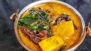 Recipe 141 How To Make Mangalore Cucumber Sambar Recipe  Mangalore Sauthekayi Sambar [upl. by Teria]