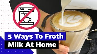 How To Froth Milk At Home Best Milk Frothers Review [upl. by Jerol539]