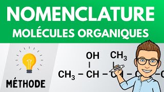 NOMENCLATURE  Chimie organique 💡 Méthode [upl. by Nibot]