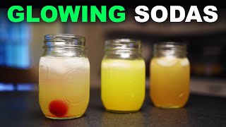 Homemade citrus sodas that glow [upl. by Kingsly]