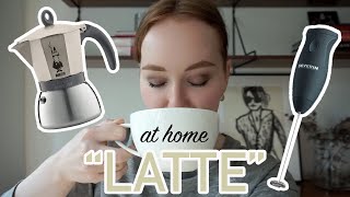 HOW TO MAKE A quotLATTEquot AT HOME moka pot  frother [upl. by Platt]