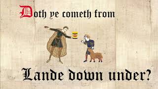 Land Down Under Medieval Style Vocals [upl. by Josi]