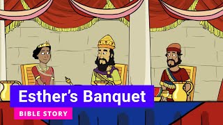 Bible story quotEsther’s Banquetquot  Primary Year D Quarter 3 Episode 7  Gracelink [upl. by Scibert]